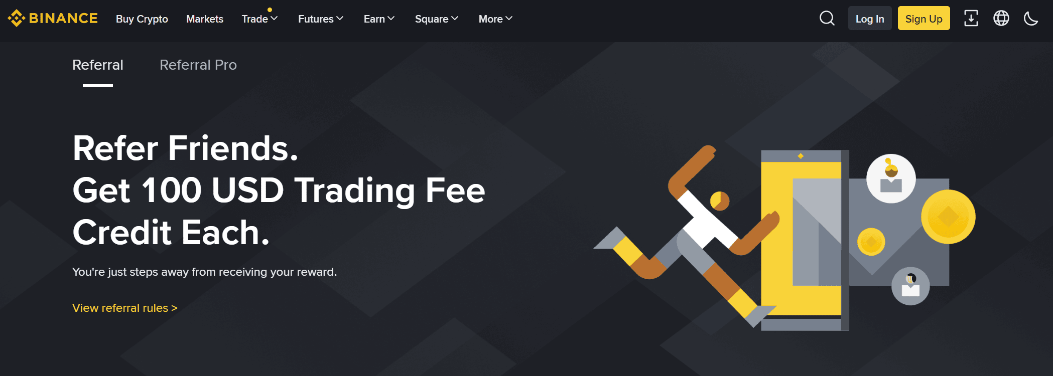Binance referral programı komisyon yapısı
