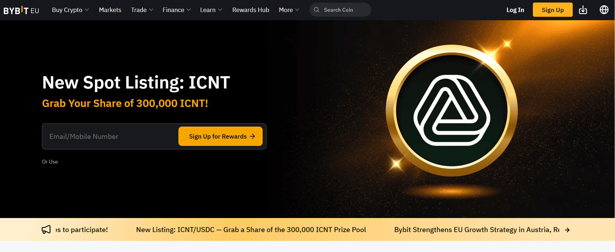 Bybit platform ana ekranı spot ve futures işlem görünümü